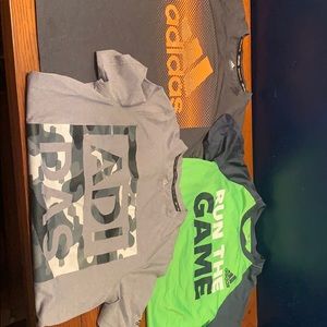 Boys adidas climalite shirts